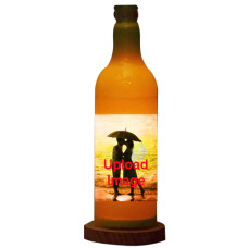 Bottle Lamp Orange