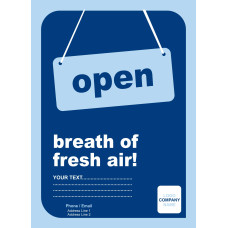 Breath On Fresh Air Poster