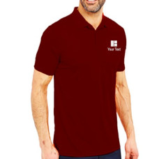 Maroon Coler Tshirt